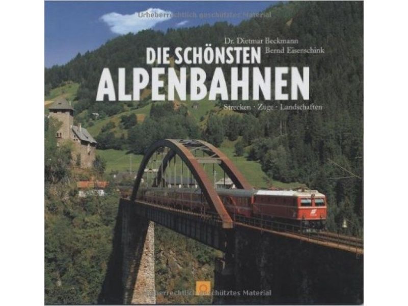 SWIBA 4843 Le più belle ferrovie alpine - Rilegato