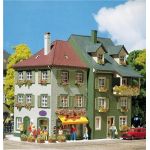 FALLER 130414 Farbige Stadthäuser im Set H0 - Ansicht 1