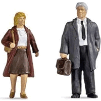 Figurines NOCH pour l'échelle 1, peintes à la main et très détaillées